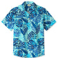 Hawaiian Shirt / Adults / S Men's Tropical Leaves Hawaiian Shirt