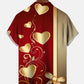 Men's Valentine Collection Holiday Hawaiian Shirt
