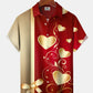 Hawaiian Shirt / Adults / S Men's Valentine Collection Holiday Hawaiian Shirt
