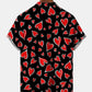 Men's Valentine's Day Heart Hawaiian Shirt