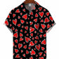 Hawaiian Shirt / Adults / S Men's Valentine's Day Heart Hawaiian Shirt