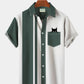 Hawaiian Shirt / Adults / S Men's Vintage Bowling Cat Hawaiian Shirt