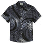 Hawaiian Shirt / Adults / S Men's Vintage Geometric Ethnic Gradient Print Hawaiian Shirt