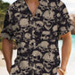 Men's Vintage Skull Hawaiian Shirt