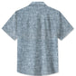 Men's Vintage Textured Geometric Line Bowling Hawaiian Shirt