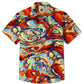 Hawaiian Shirt / Adults / S Men's Vintage Tie Dye Ombre Beach Vacation Hawaiian Shirt
