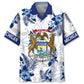 Michigan State Flag Proud Hawaiian Shirt