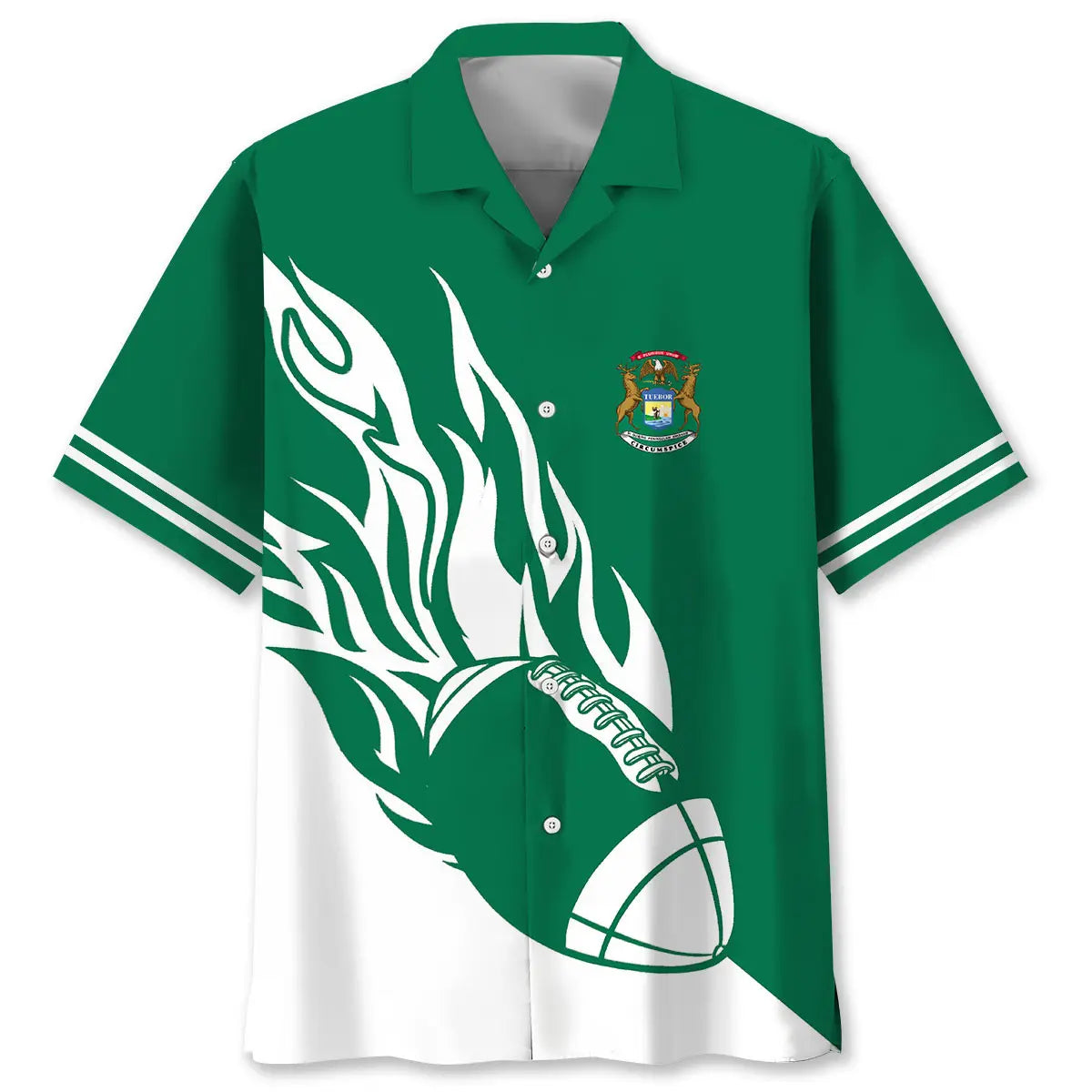 Hawaiian Shirt / Adults / S Michigan State Hawaiian Shirt