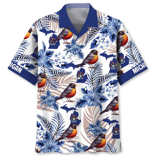 Hawaiian Shirt / Adults / S Michigan State Proud Hawaiian Shirt