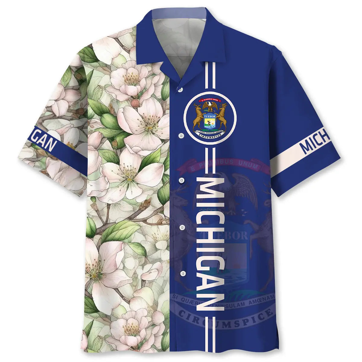 Hawaiian Shirt / Adults / S Michigan State Proud Hawaiian Shirt