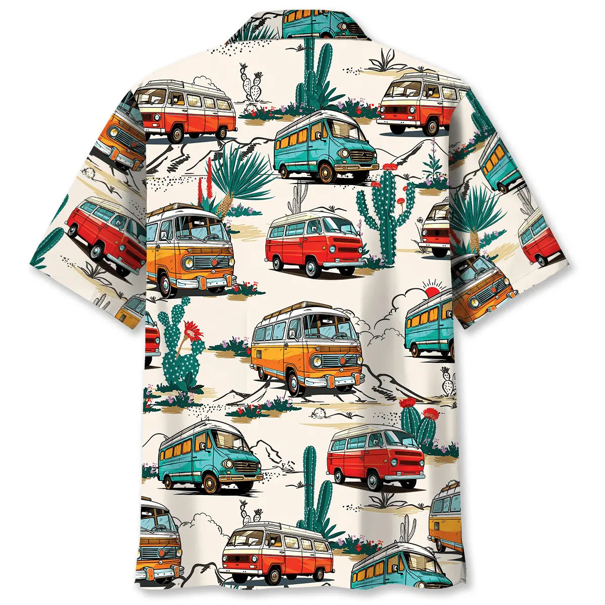 Minivan Car Hawaiian Shirt