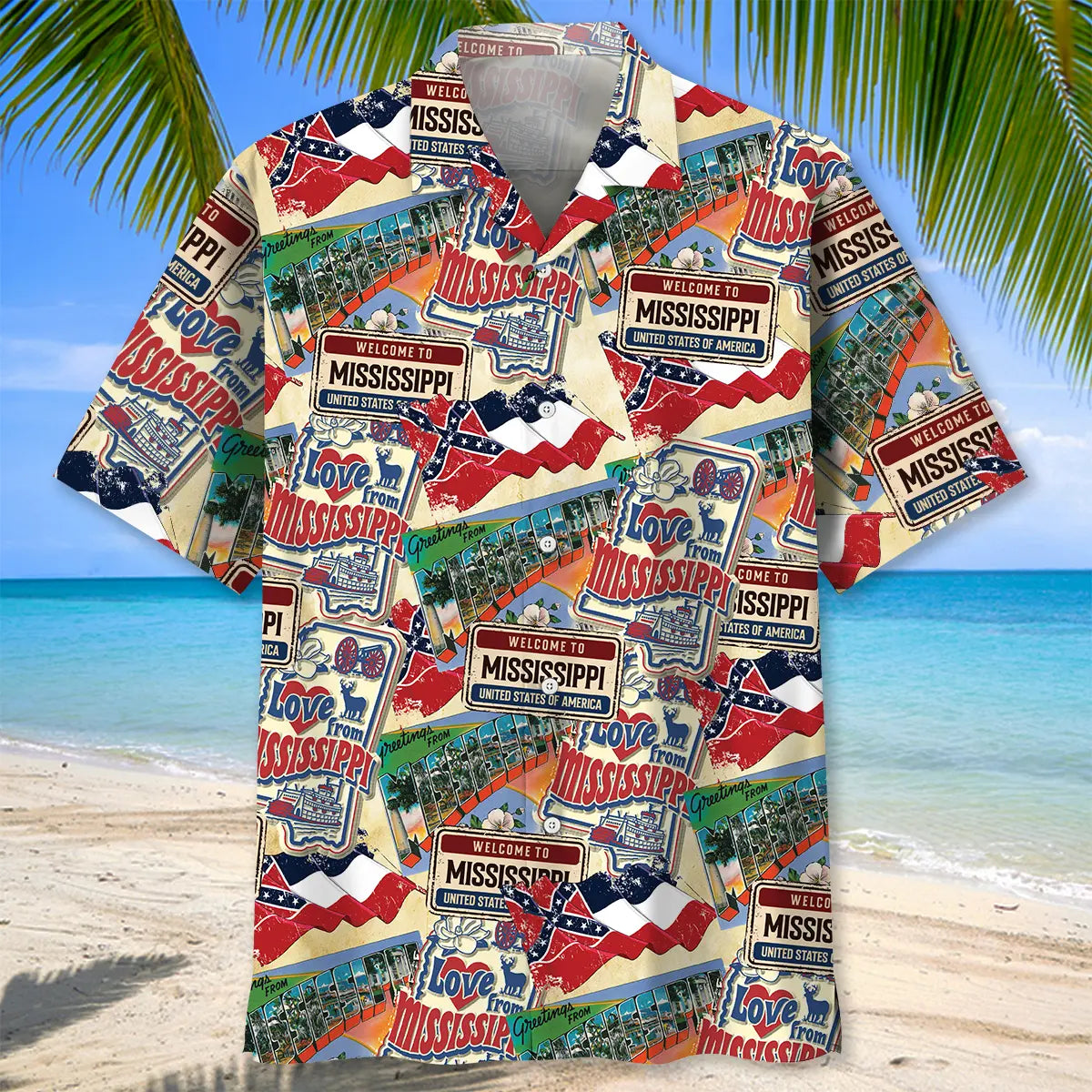 Mississippi State Vintage Art Hawaiian Shirt