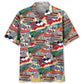 Hawaiian Shirt / Adults / S Mississippi State Vintage Art Hawaiian Shirt