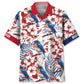 Hawaiian Shirt / Adults / S Missouri State Eastern Bluebird White Hawaiian Shirt