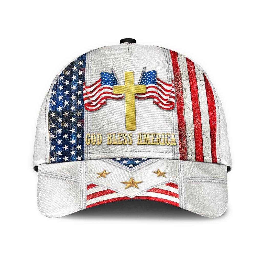God Bless America Independence Day Flag – Classic Cap