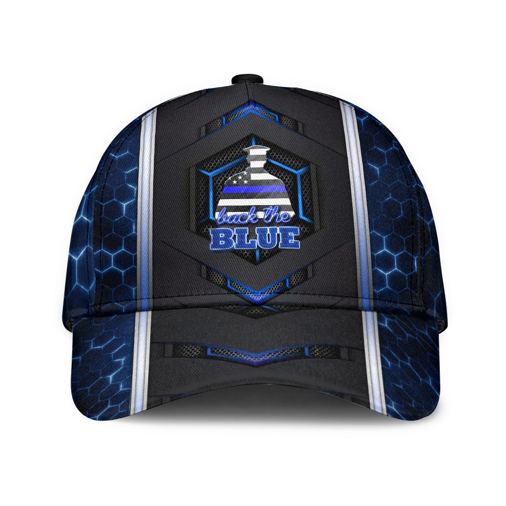 Back The Blue Neon Police – Classic Cap