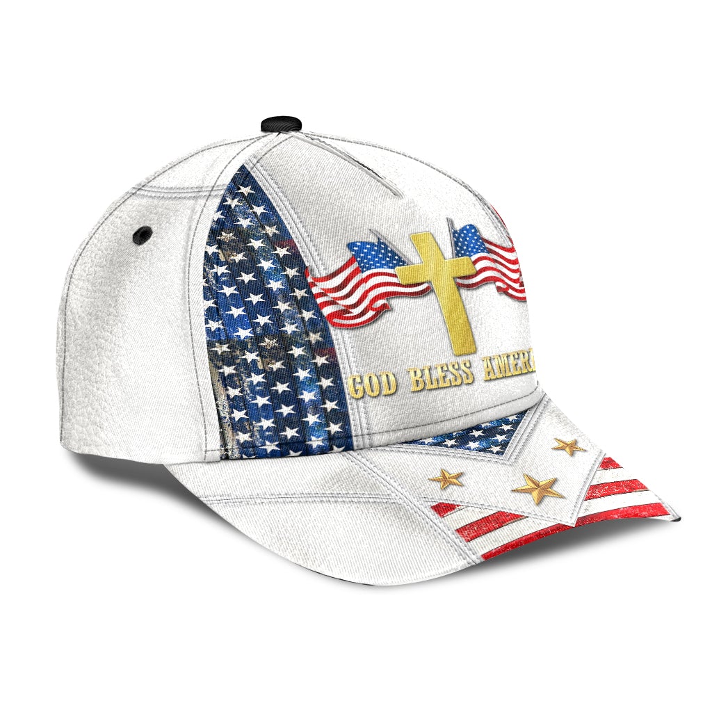 God Bless America Independence Day Flag – Classic Cap