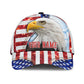 Custom Eagle American Flag Personalized Name – Classic Cap