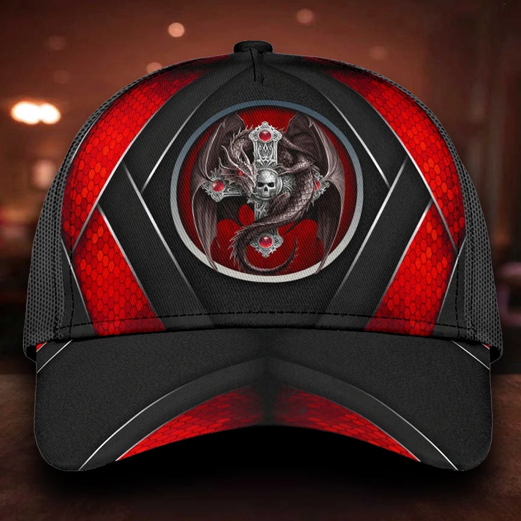 Dragon Skull Metal Style – Classic Cap