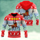 Horse Christmas 3D Art – 3D Hoodie