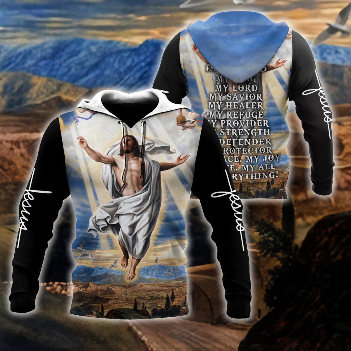 Collection Faith Inspired Premium Art – 3D Hoodie