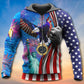 New Year New America Style - 3D Hoodie