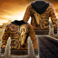 Horse Wood Classic Vintage Style - 3D Hoodie