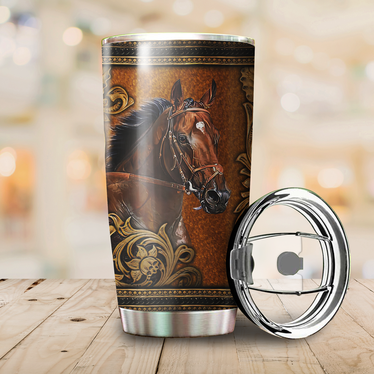 Horses Lend Us The Wings We Lack 20 Oz Tumbler