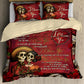 Sugar Skull Couple Love Gift Bedding Cover For Gothic Bedroom Decor