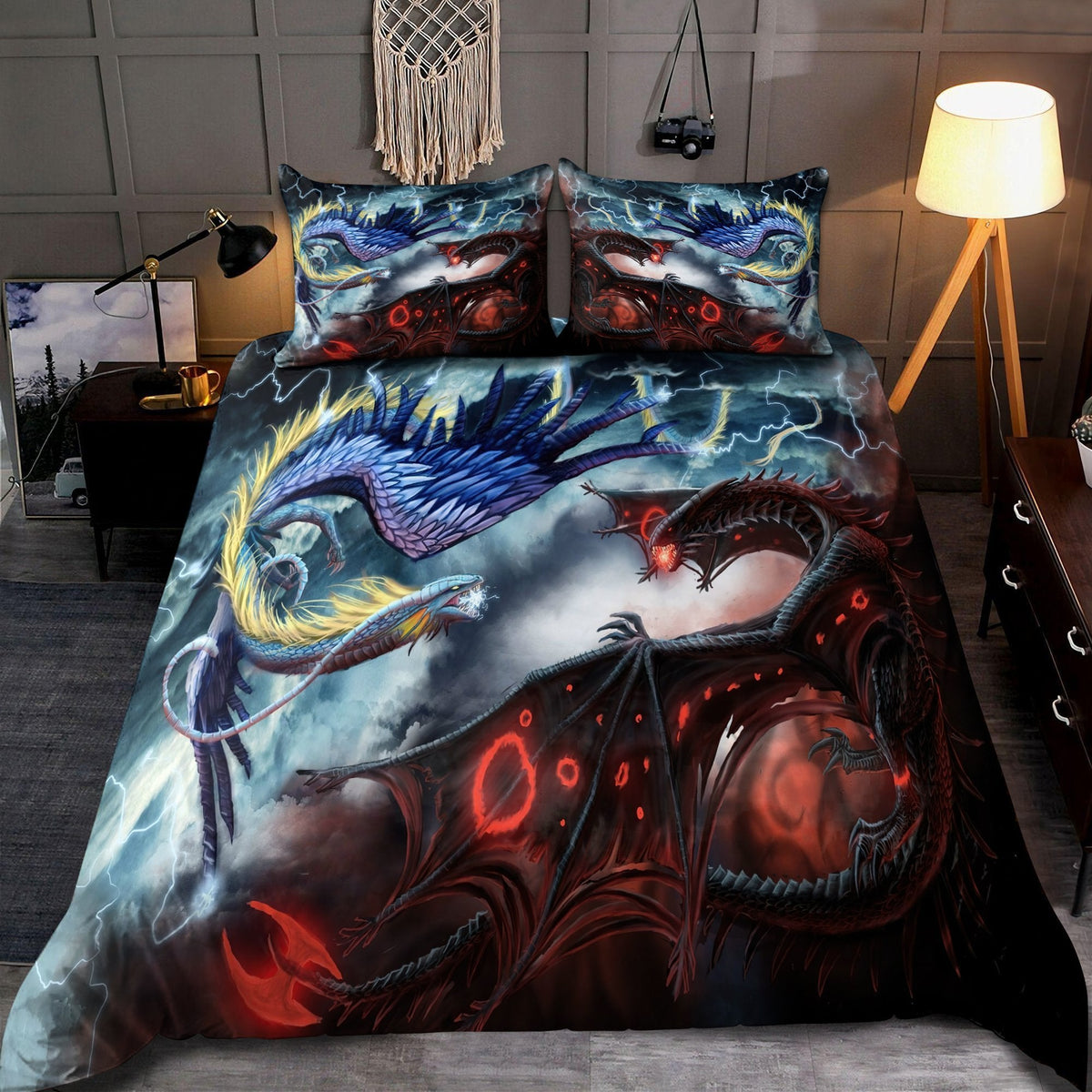 Dragon Fantasy Bedding Cover For Fantasy Bedroom Decor