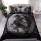 Dark Dragon Fantasy Bedding Cover For Fantasy Bedroom Decor