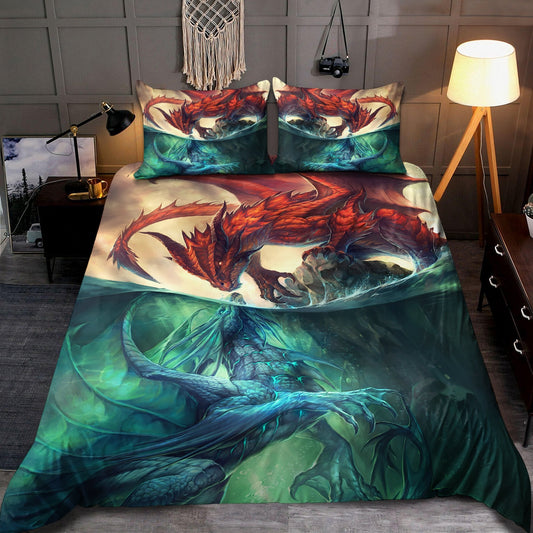 Dragon Fantasy Bedding Cover For Fantasy Bedroom Decor