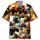 Hawaiian Shirt / Adults / S Monster Truck Mad Racing Hawaiian Shirt
