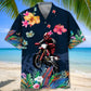 motocross love tropical hawaiian shirt
