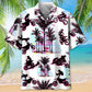 motocross palm trees hawaiian shirt