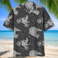 Motocross Pattern Hawaiian Shirt