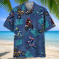 motocross tropical coconut hawaiian shirt