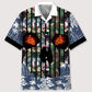 Hawaiian Shirt / Adults / S Motorcycle Flower Skull Hawaiian Shirt