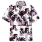 Hawaiian Shirt / Adults / S Mountain Bike Abstract Hawaiian Shirt