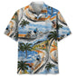 Hawaiian Shirt / Adults / S Mountain Bike Vintage Hawaiian Shirt