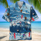 Mountain Skiing Hawaiian Shirt
