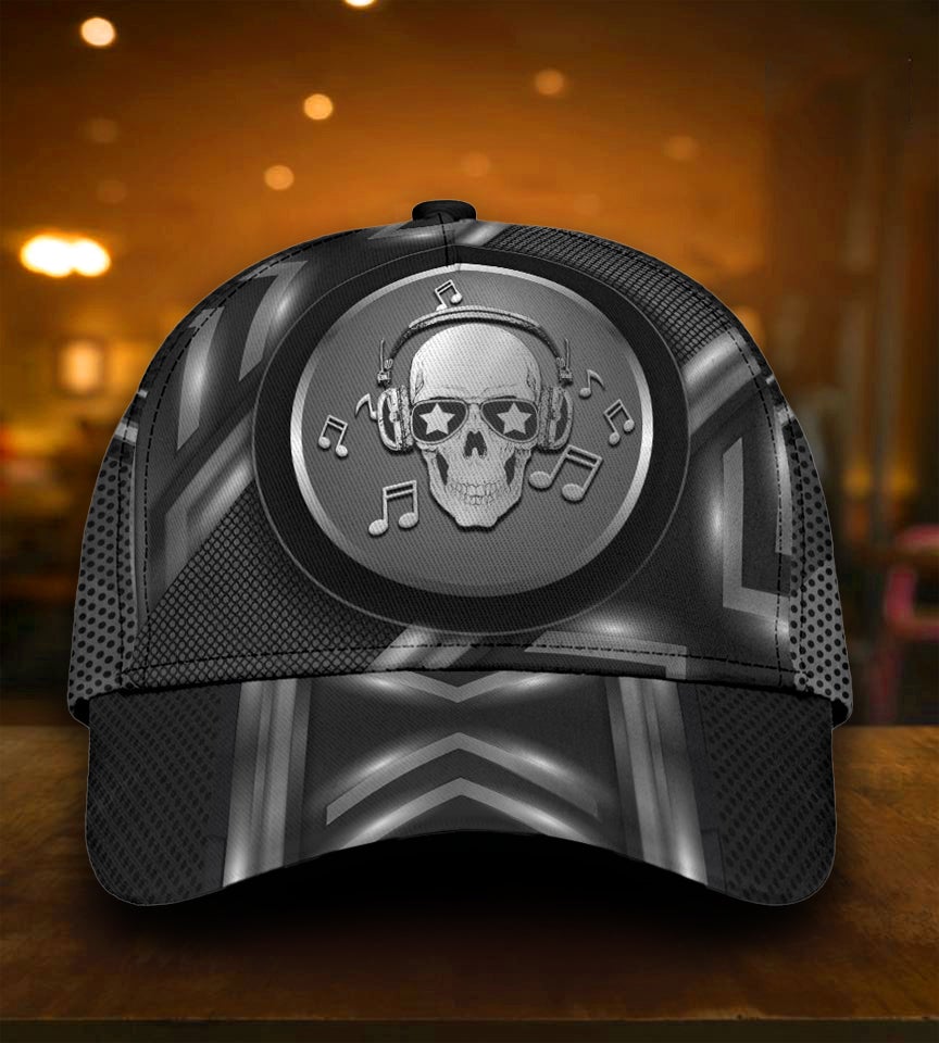 Skull Metal Music Vibes – Classic Cap