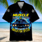 Muscle Car Build For Speed Hawaiian Shirt