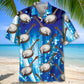 Music Banjo Blue Hawaiian Shirt