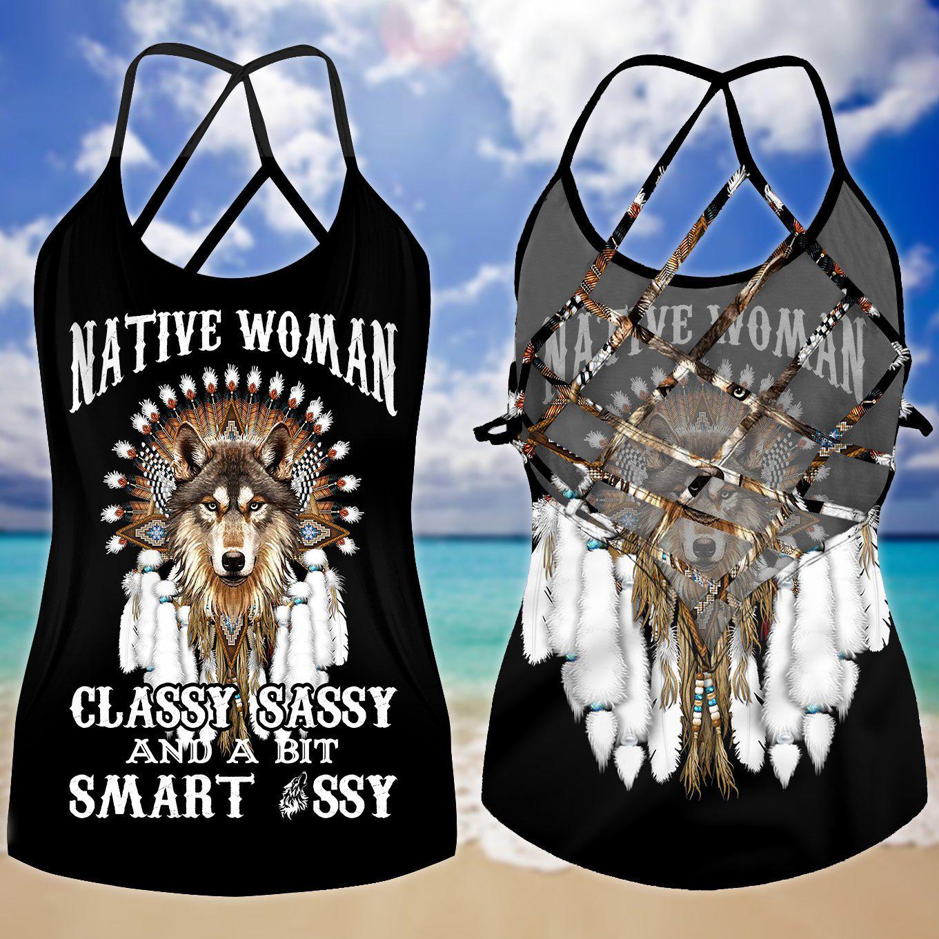 Native Woman Smart Classy Limited Edition – Hollow Tank Top