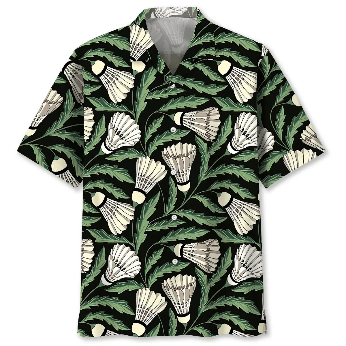 Hawaiian Shirt / Adults / S Nature Badminton Hawaiian Shirt