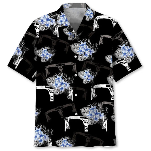 Hawaiian Shirt / Adults / S Nature Blue Cycling Hawaiian Shirt