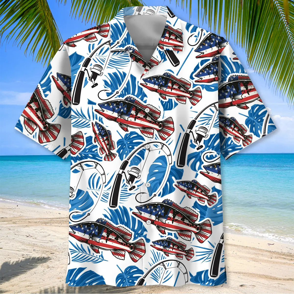 Nature Fishing Hawaiian Shirt