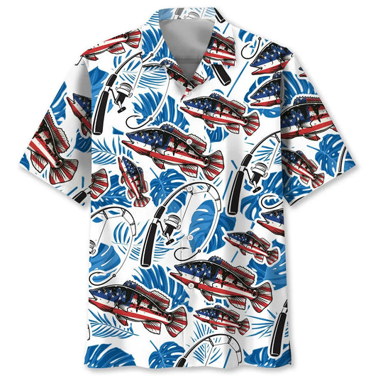 Hawaiian Shirt / Adults / S Nature Fishing Hawaiian Shirt