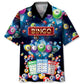 Hawaiian Shirt / Adults / S Neon Bingo Lover Hawaiian Shirt